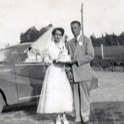 1953, July 8th Pauline and Vincent Doiron