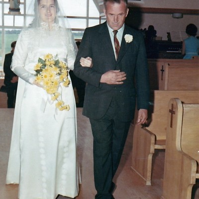 1971, July 3rd Marie & Norman Peters wedding