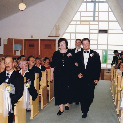 1997 Aug. Marie & Norman at Corey's wedding