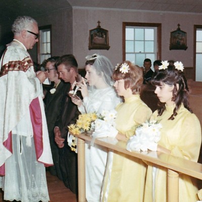 1971 July 3 Marie  Norman Peters wedding