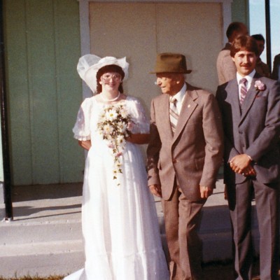 1984 Claudette & Martin & Mike Pineau