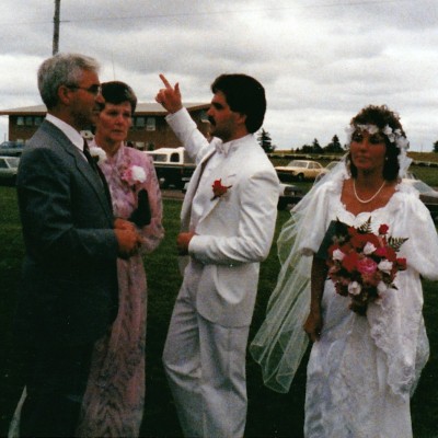 1986,Aug 23 Dale & Lorna Larkin & Roland  &Yvonne