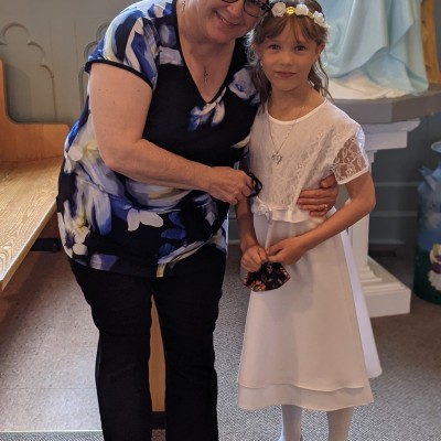 2021, May 18 Madeline MacDonald First Communion