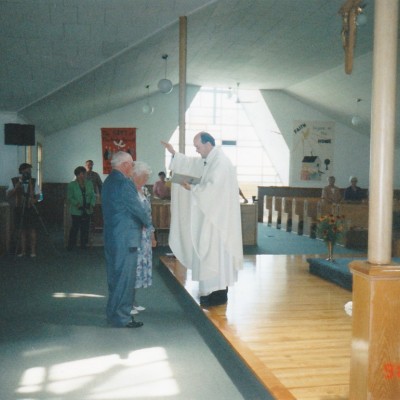 1998 Gregory 7 Bernice Murphy's 50th wedding anniversary with father Brian McDougal