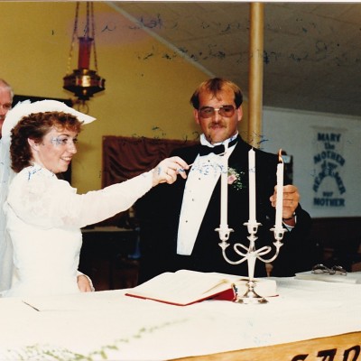 1987 July 25th Heather & Gerald Doiron's wedding