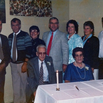 1987 Rose and John Tom Dorion's 60th wedding anniversary